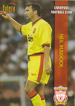 Neil Ruddock Liverpool 1998 Futera Fans' Selection #12